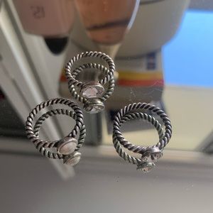 Pandora set of three rings